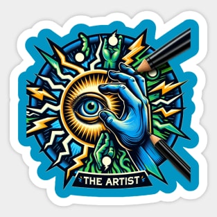 The Artist v2 Sticker